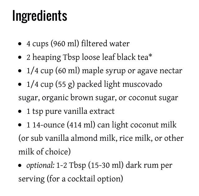 Vanilla Infused Vegan Thai Ice Tea