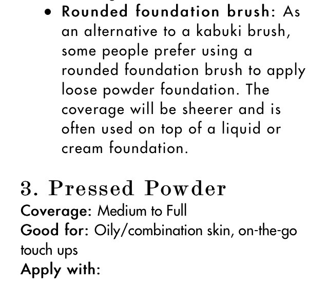 Foundation Application Guide! Liquid, Powder, Gel, Ect!!
