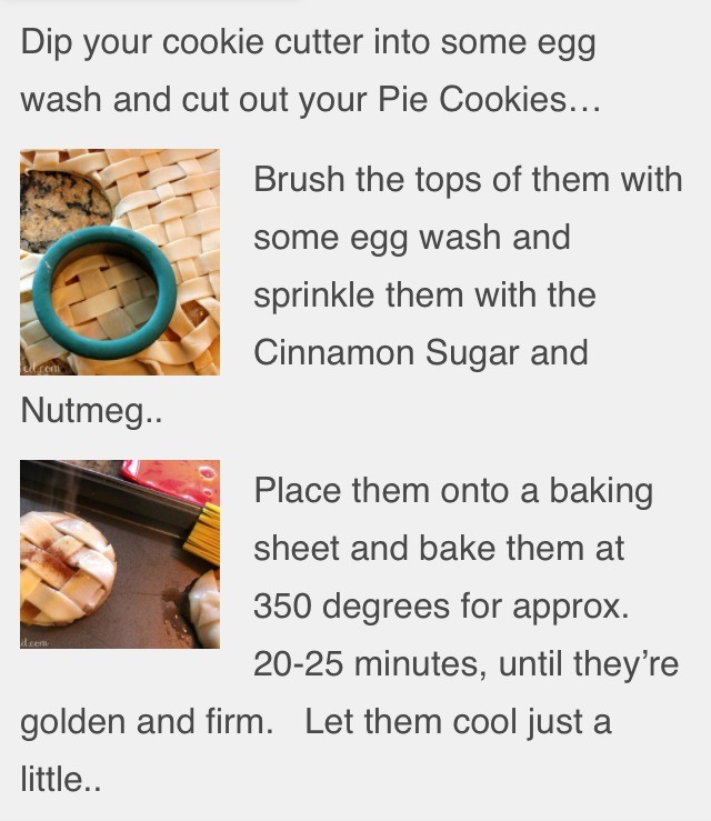 " Apple Pie Cookies"😋💯