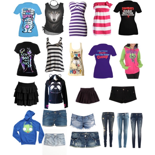 School Makeup, Hair And Clothes
