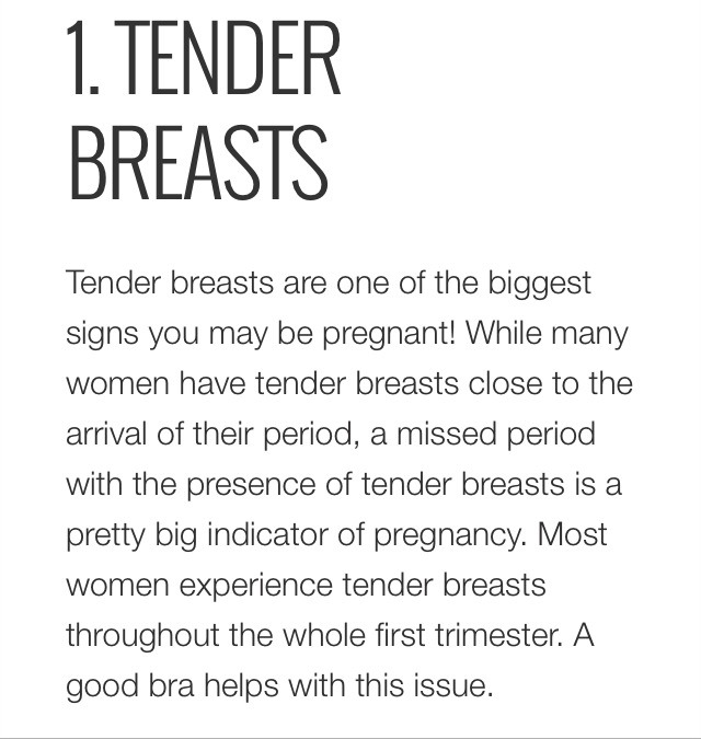 🌟🌟 13 Signs You Could Be Pregnant!! 🌟🌟