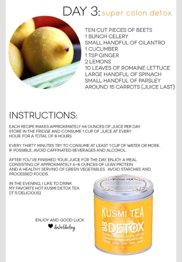 💞 3 Day Detox Cleanse 💞