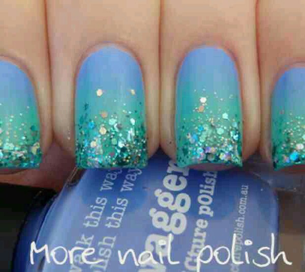 🌟Mermaid themed Nail art inspiration 🌟