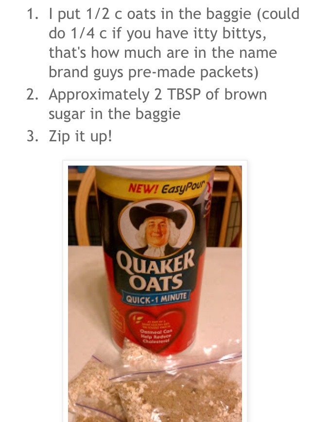 DIY Instant Homemade Packs- 60 Packs For Less $4.00 & 10 Minutes Of Ur Time!