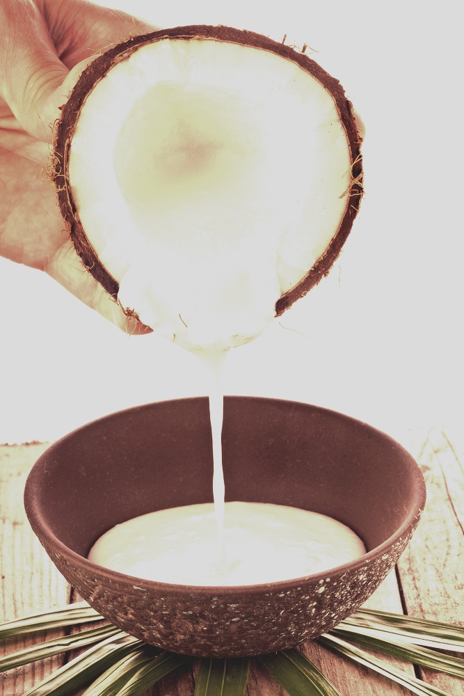 COCONUT MILK ~ provides deep clean and even tough loaded with essential fatty acids it won't leave your skin looks oily.