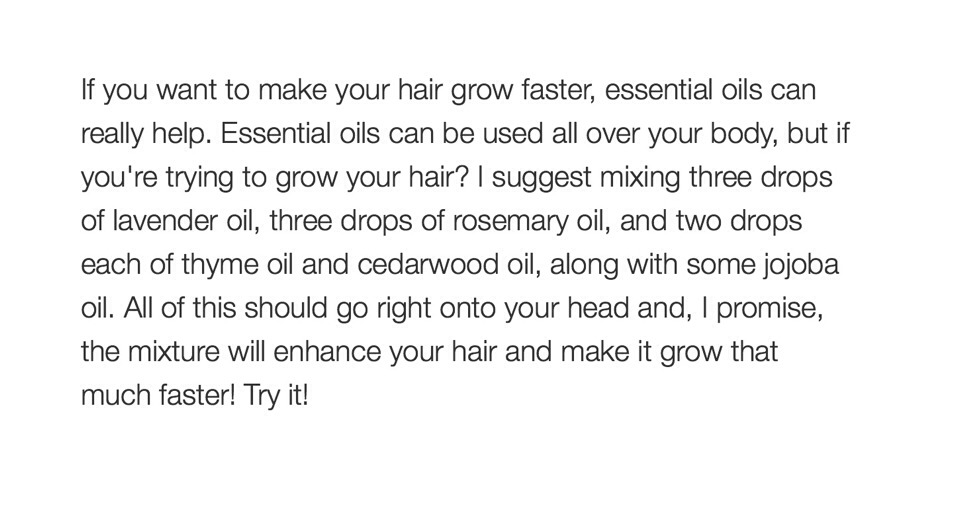 30 Easy Natural Remedies To Grow Hair Faster!