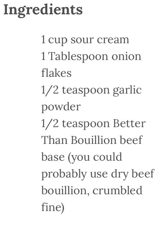 ✨Sour Cream & Onion Dip✨