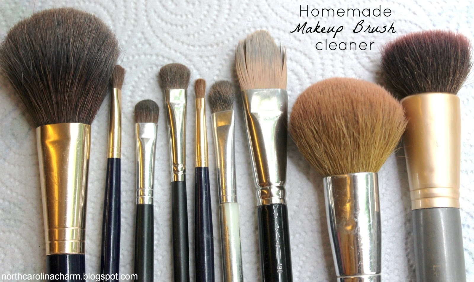 Keep clean make up brushes! 
Makeup brushes that haven't been cleaned in awhile accumulate bacteria and causes acne. 