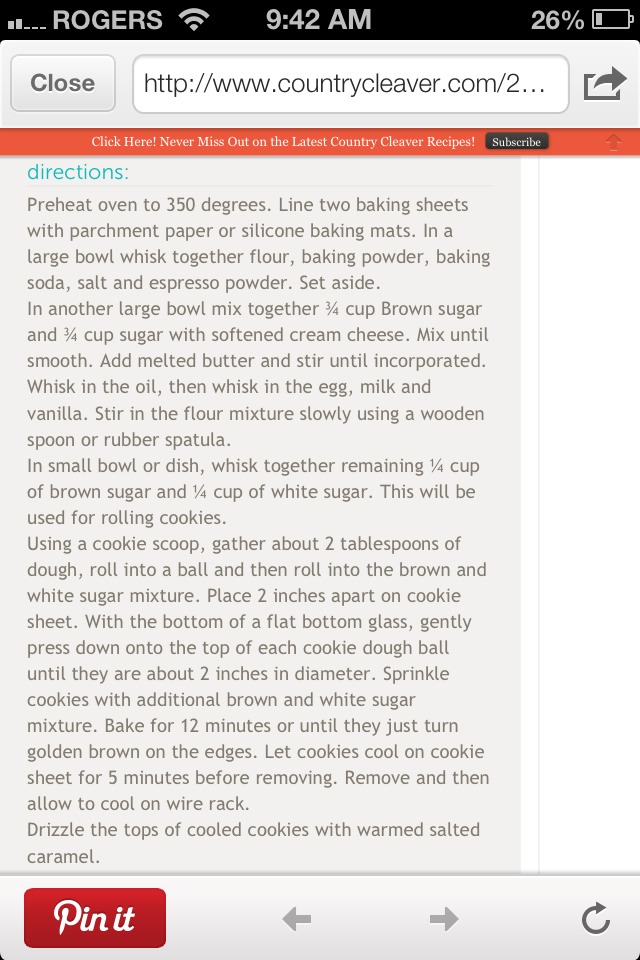 Caramel Macchiato Cookies!!