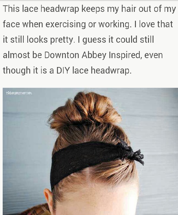 DIY Lace Headwrap!!!