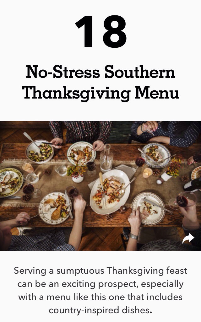 Thanksgiving Menu Plans #friendsgiving