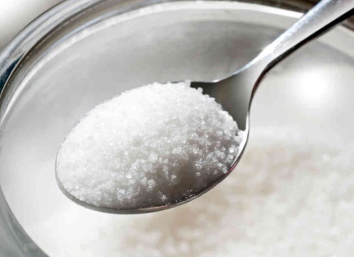 First add a small amount of sugar. (About half a kitchen spoon.)