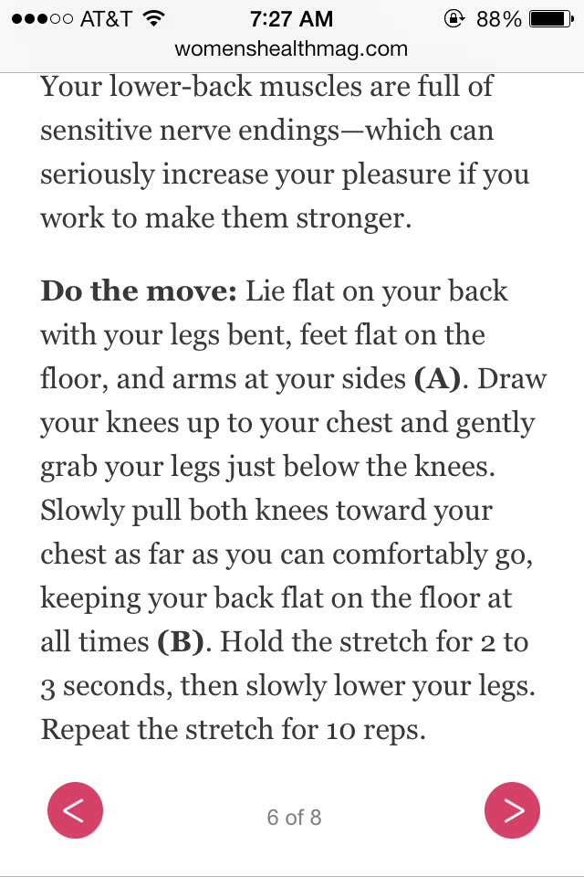 6 Exercise Moves For Better Sex