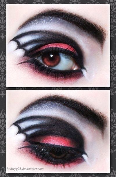 Inspirational Halloween Eye Makeup