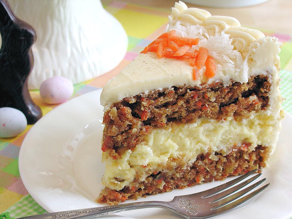 Carrot cake cheesecake 