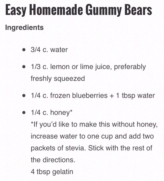 Homemade Gummy Bears (so Simple)