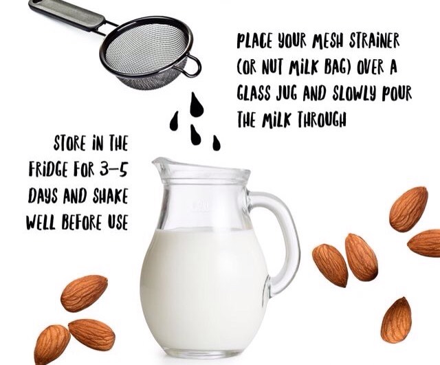 How To Make Homemade Almond Milk
