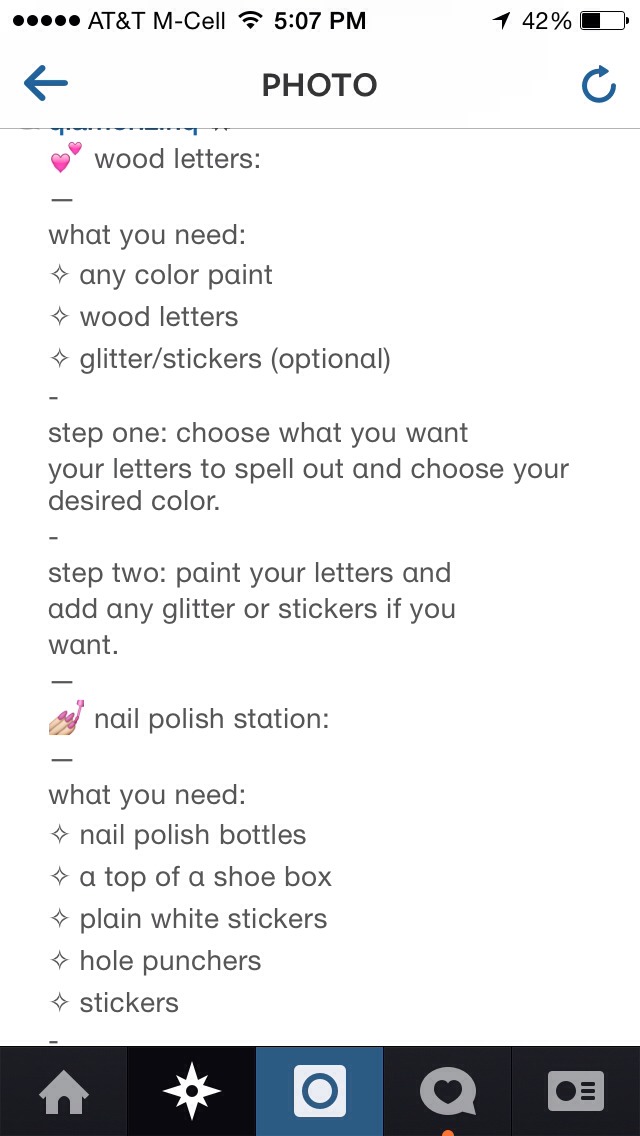 Things to do with your room
