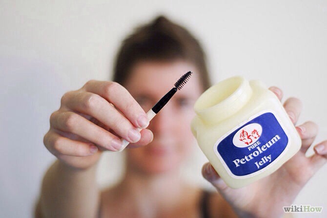 Add Vaseline on eyelashes at night. You could also put around your eyes for a softer brightened look for your eyes! 