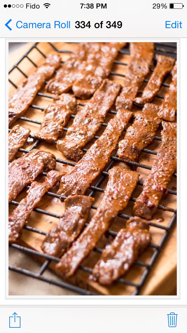 Homemade Beef Jerky 