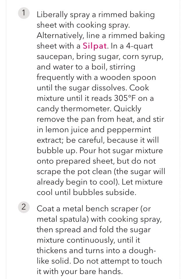 DIY Peppermint Candy