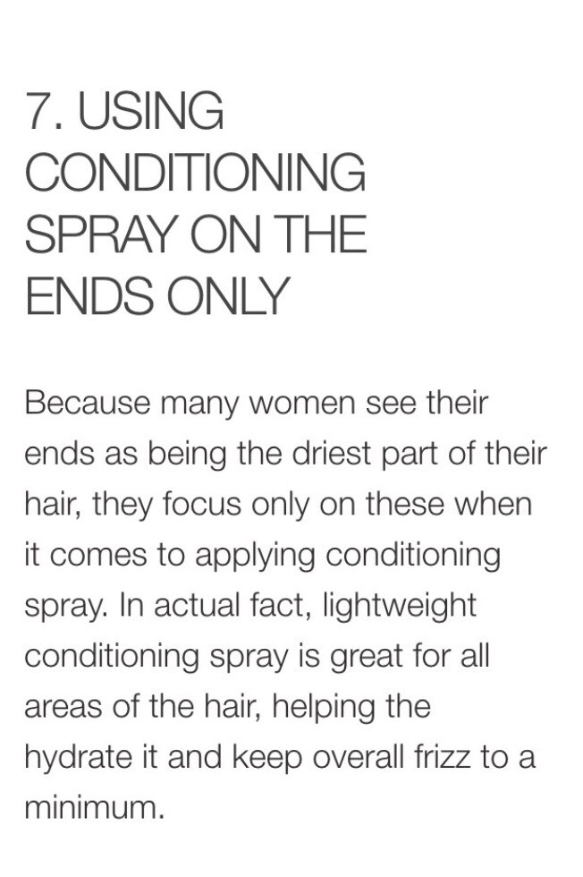 Mistakes You Are Probability Making When Applying Hair Products