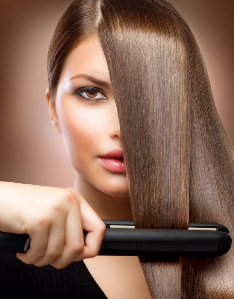 using heat in your hair is probably the worst thing you can do. It's easy to damage your hair when straightening or blow drying your hair. Just let your hair air dry into its natural state or use a cool setting on your blow dryer for less damage and split ends. 