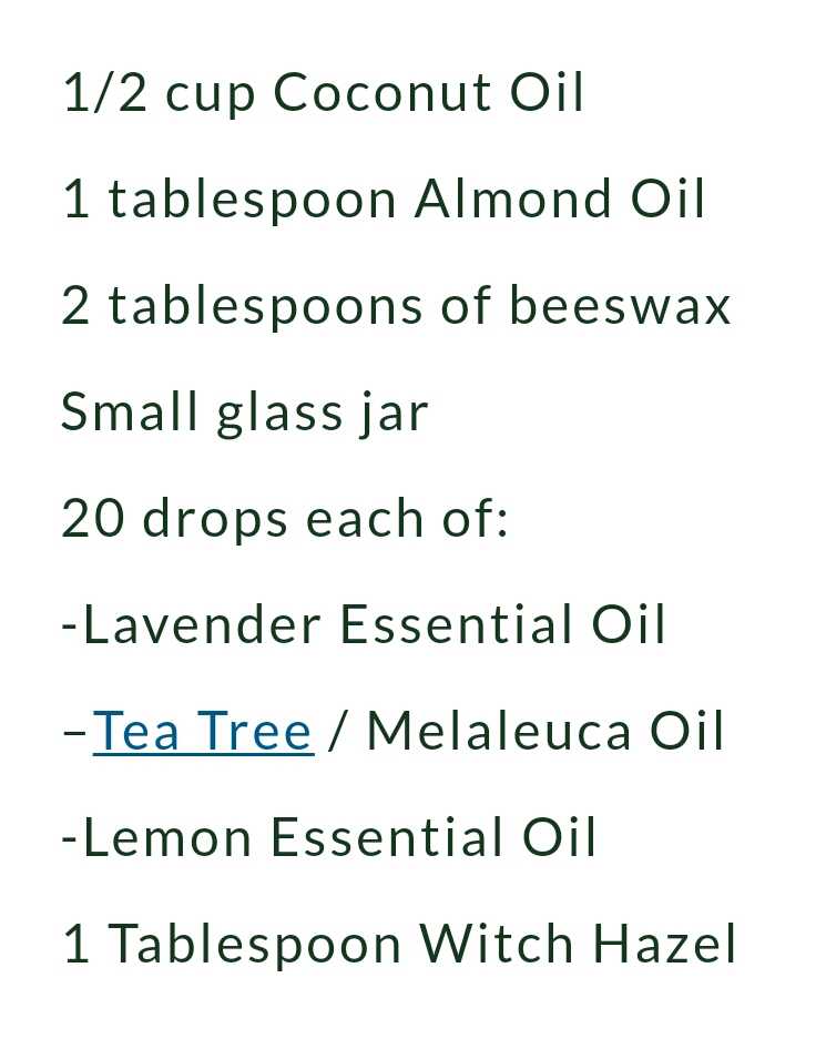Homemade Neosporin with Essential Oils