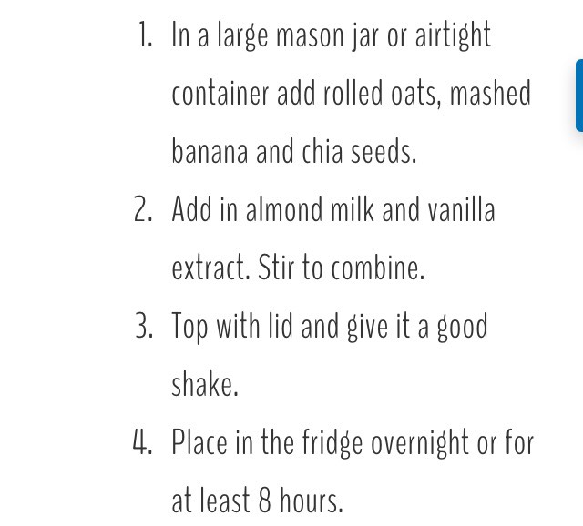 Chocolate Almond Butter Overnight Oats #SummerVibes