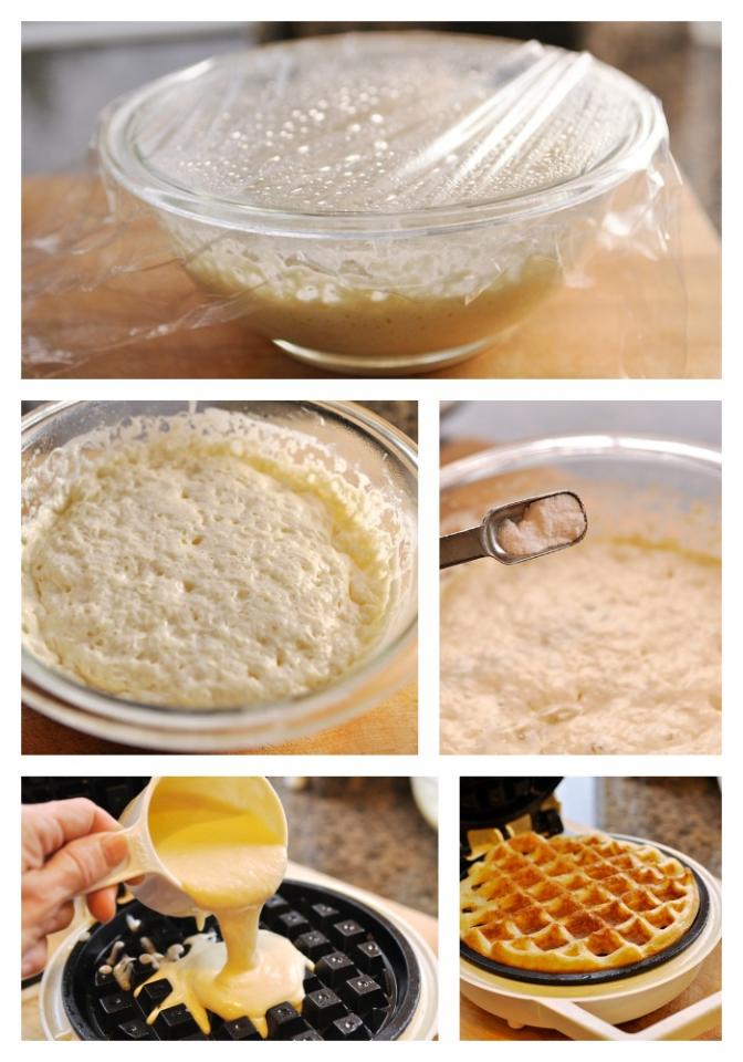 Overnight Yeast Waffles