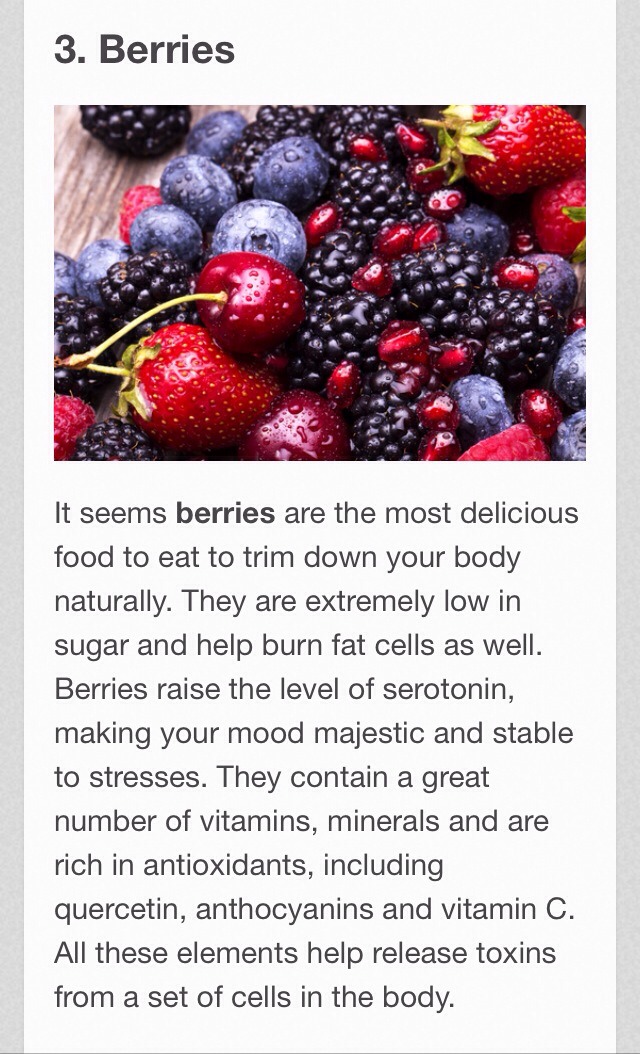 Foods To Eat To Trim Down Your Body Naturally! 👍💪👍💪
