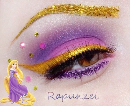Disney Princess Inspired Eye Makeup