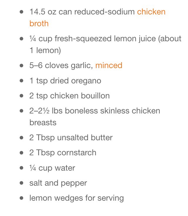 Lemon Garlic Slow Cooker Chicken #SpringForward