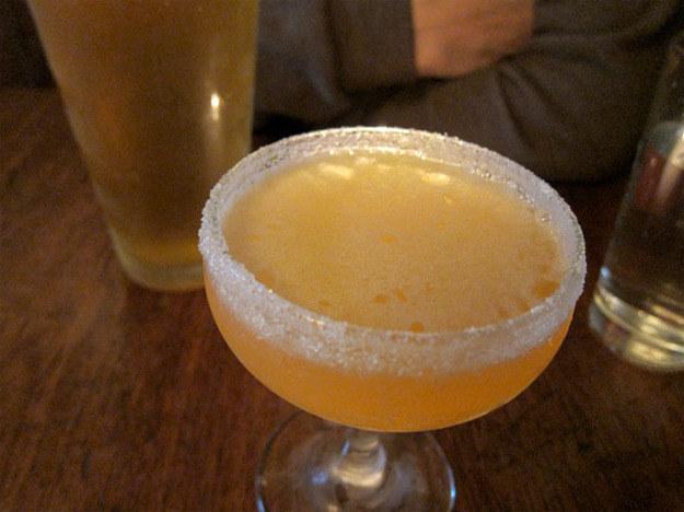3. A Sidecar
Once you perfect your margarita, its cousin the sidecar (made with brandy) will be a piece of cake.