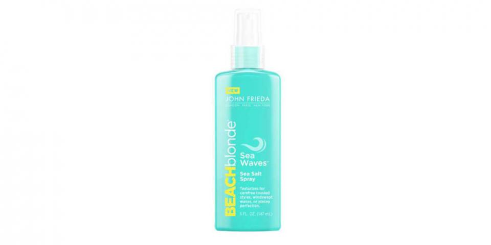Sea Waves Sea Salt Spray, JOHN FRIEDA, $10
Your favorite inexpensive salt spray is back and it's better than ever. If you use salt spray like it's your job to create sexy, beachy texture, then you're gonna want this product in your hair care arsenal.