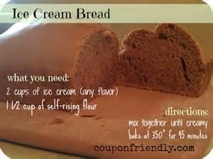 "Icecream Bread Recipe And Flavor Ideas"