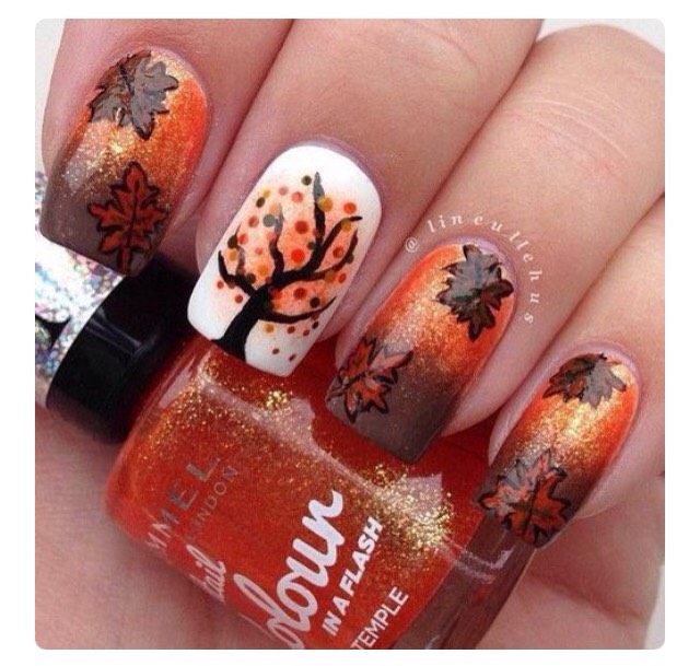 🍂Fall Nail Art Ideas Part 7💅🏼🍂 #FallNails