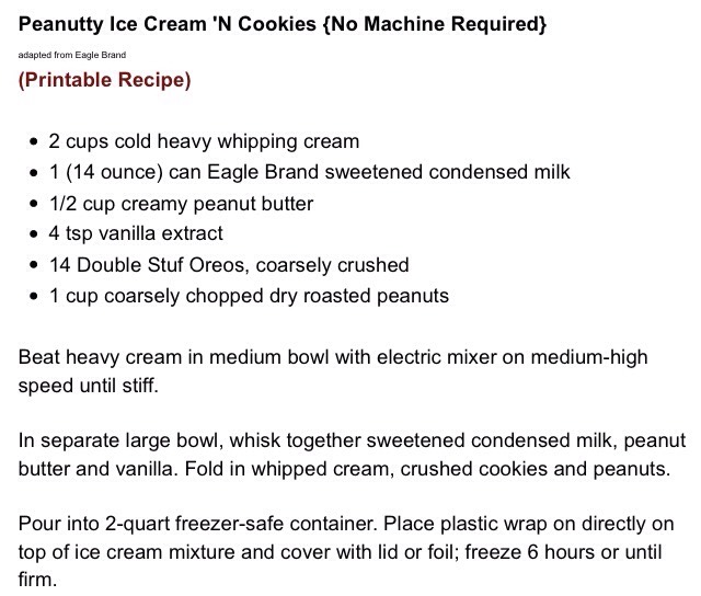 Easy NO CHURN Peanut Butter & Cookies And Cream Ice Cream Recipe! 🍧🍦🍰