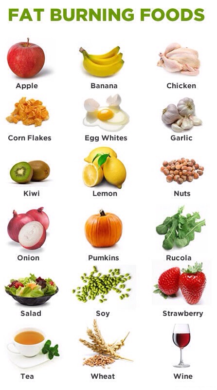 Top Fat Burning Foods