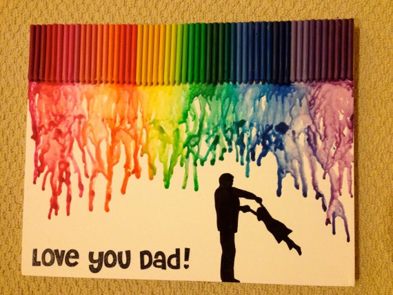 Melted Crayon Art Designs 