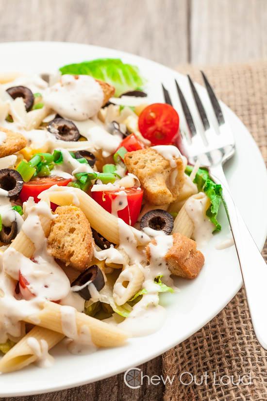 Caesar Pasta Salad