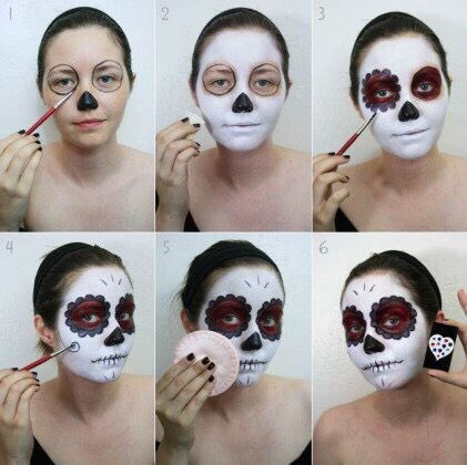 Halloween Makeup DIYs #HalloweenTip