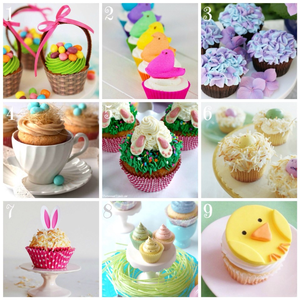 Easter Cup Cake Decorating Ideas 🐣