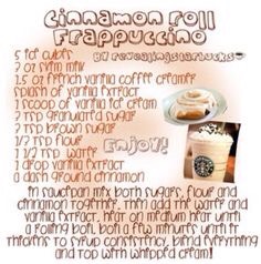 How To Make Home-made Starbucks Drinks