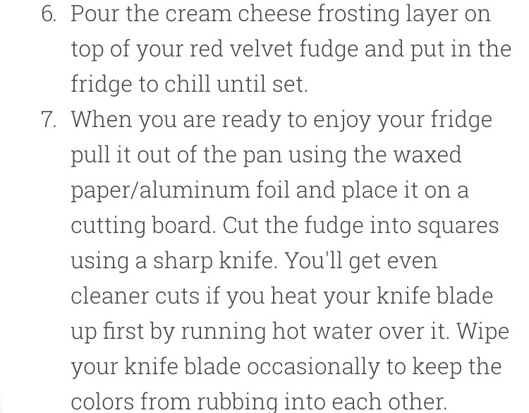 Red Velvet Fudge