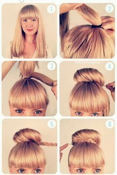 School Hairstyle Tutorials💞
