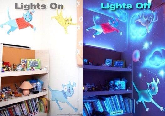 Glow In The Dark Kids Bedroom 