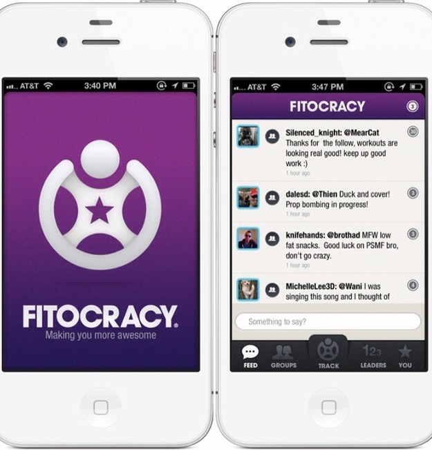Download the Fitocracy app and gamify your workouts.Fitocracy is an online social community that provides "leveling up" challenges to fire up your inner competitive streak. Please tap for full view.

