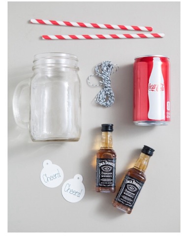 DIY Mason Jar Cocktail Gifts 