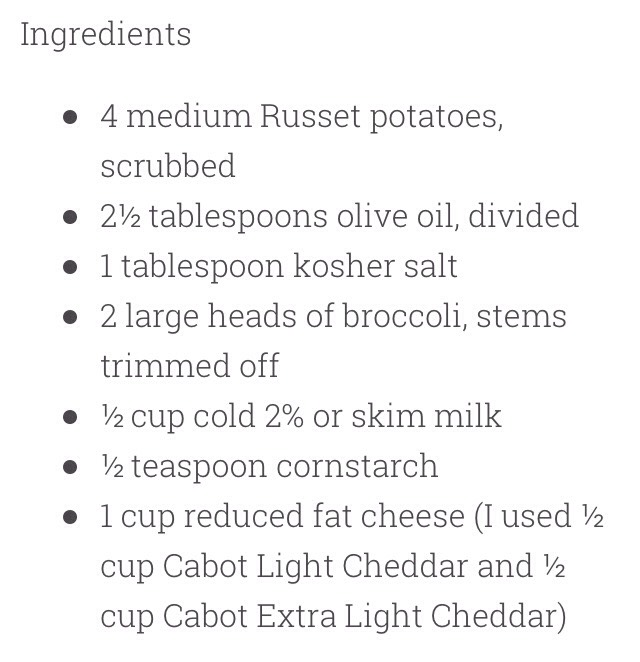 CHEESE BROCCOLI POTATOES!👅